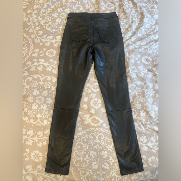7 For All Mankind Faux Leather Pant - Picture 4 of 4
